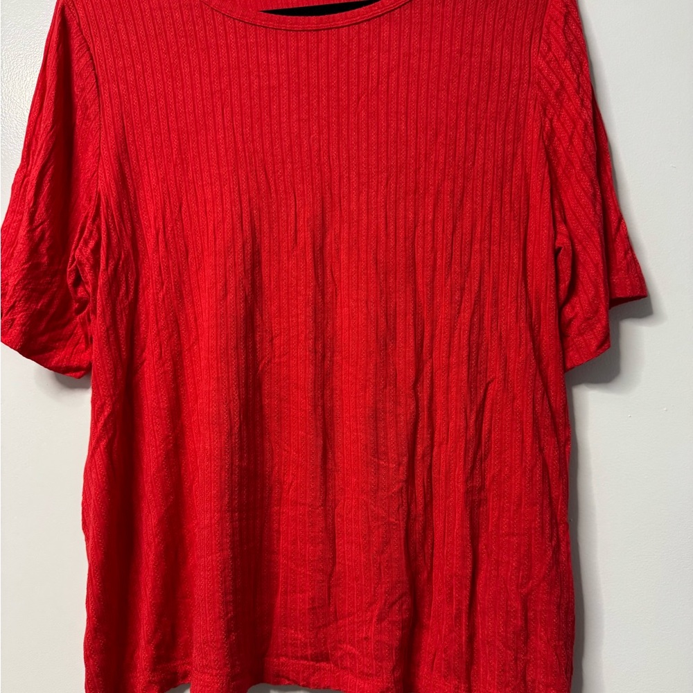 Lularoe Alli - Red Women's Top